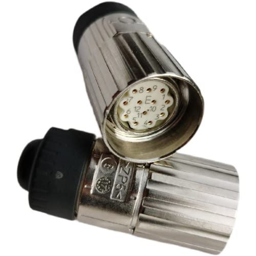 Conector M23-12P para solucionar cortes de datos en el encoder de terminal colgante ZP5 2
