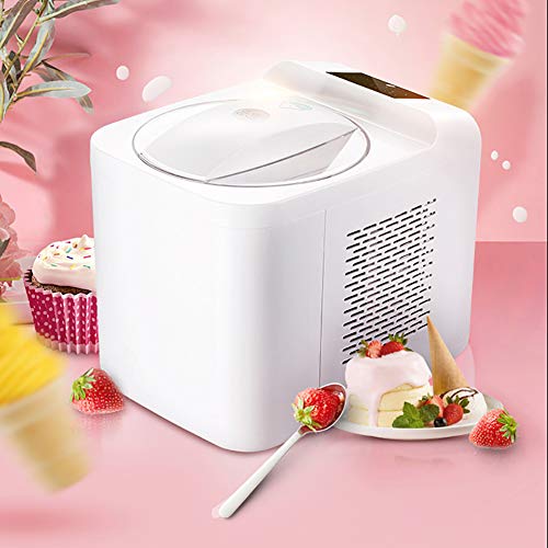 ALY Eiscremebereiter Speiseeismaschine Eismaschine (Frozen Yoghurt, Kühlhaltefunktion, 135 Watt 1 Liter Fassungsvermögen… – Bild 6