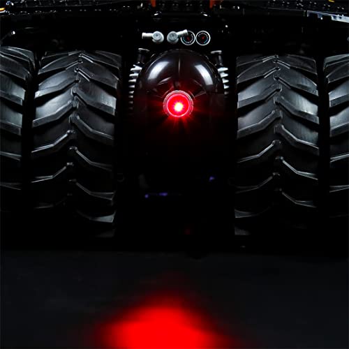 TopBrixx LED Beleuchtungsset für Lego Batmobile Tumbler 76240, LED Licht für Lego 76240 (Lego Modell Nicht Enthalten) – Bild 7