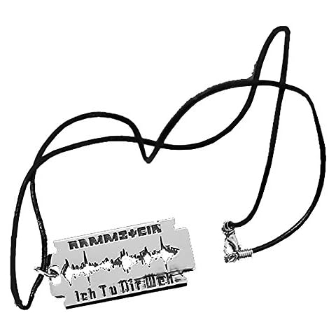 Colgante Rammstein "I Your Dir Weh Migh" de Plata Cover