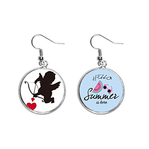 Pendientes de sandía amor cupido el regalo romántico perfecto para fechas especiales