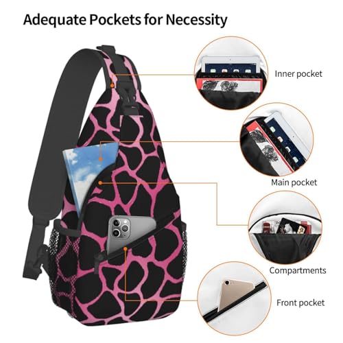 Fruit Cute Avocado Cross Chest Bag Large Capacity Bag Travel Hiking Crossbody Bag Daypack for Women Men3