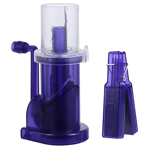 Milisten 1 Set Hand- operated Knitting Machine Mini Embellish- Knit Machine Embellish Sewing Machine Bracelet Weave Tool for Kids Adults Beginners DIY Knit