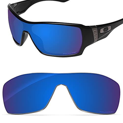 Image of Performance Replacement Lenses Compatible with Oakley Offshoot OO9190 Polarized Etched-Sapphire Blue