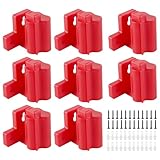 8 Pack M12 Tool Holder For Milwaukee Tool Mount Power Tool Hanger Wall Mount Drill Organizer With Screws For Milwaukee M12 12V Tools (No 3D Printed)