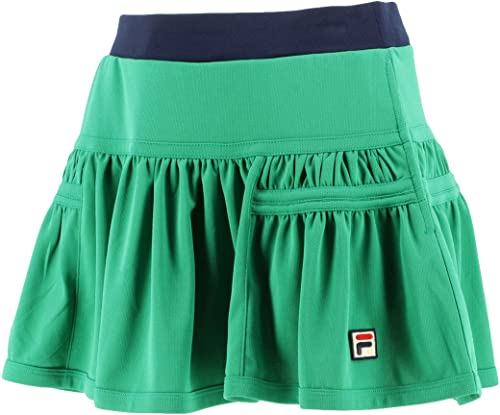 テニススコート 吸水速乾 UVカット VL2443 レディース グリーン S