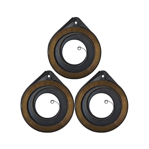 Ressort démarreur lanceur tronçonneuse compatible 501763101 - Lot de 3