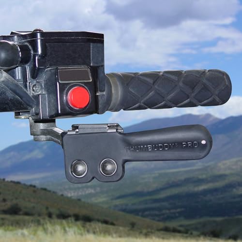 Image of Thumbuddy Pro ATV Throttle Extender - Model TB2 Black