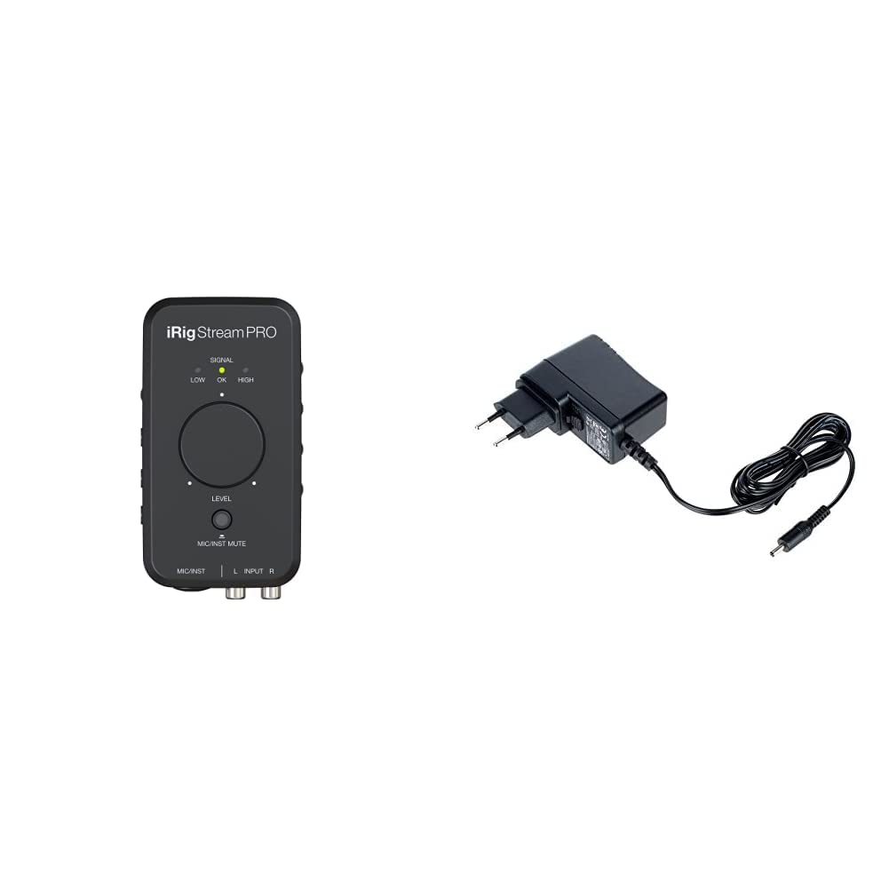 IK Multimedia iRig Stream Pro & Ladegerät für iRig PRO I/O, iRig Keys I/O 25 und 49