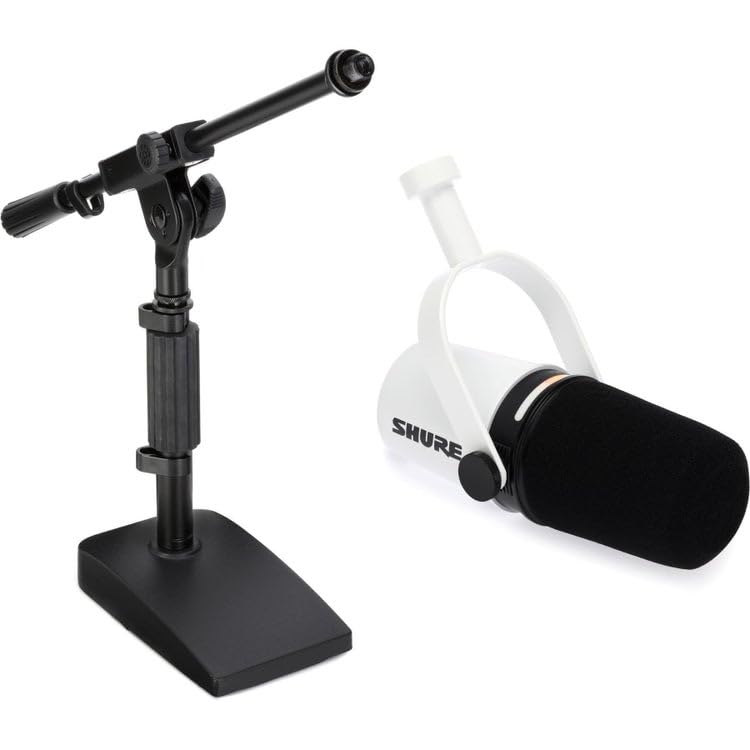 Amazon.com: Shure MV7+ Hybrid Podcast Microphone with Mic Stand