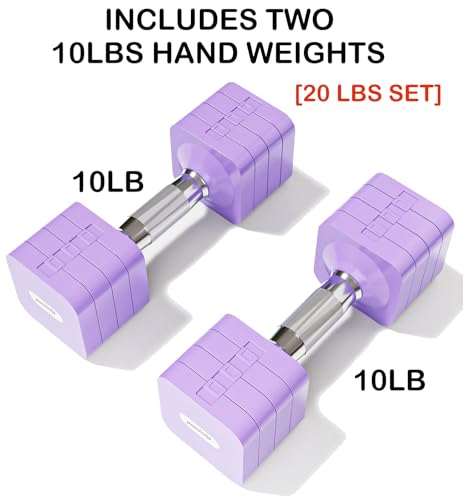 Image of 15LB 20LB 30LB 40LB 50LB Adjustable Dumbbell Set Free Weights Dumbbells Set for Women Men Hand Weights Sets Adjust Dumbbell Weight Sets for Home Gym Exercise Workout Strength Training Equipments