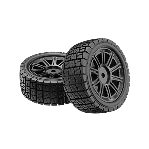 Hyper Go 1415A1 1/14 Scale Rc Car Accessories On Road Wheels, Suitable For Hex 12Mm, Spare Parts Rc Vehicle Wheels & Tire Sets For H14Mk & 14301 & 14302 (Pair) #TOP7