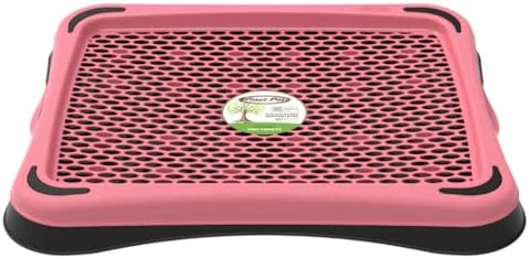 Banheiro Sanitário Para Cães Lavável(ROSA ECO)