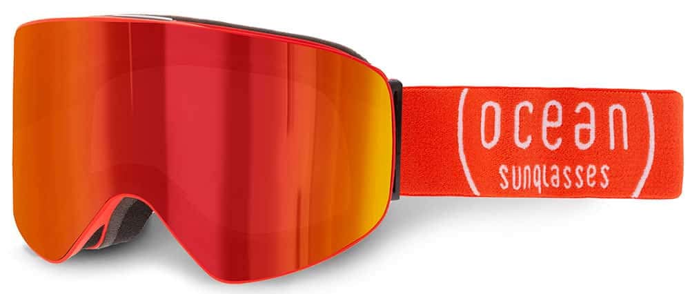 Ocean Sunglasses Fashion Cool Ski Snow Unisex Goggles Men Women Ocean Red GAFAS DE SOL Unisex adulto