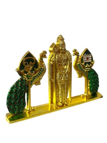 Image of Steel Murugan Vel Statue (8 cm) | Divine Lord Karthikeya Spear for Car Dashboard & Pooja Room Decor | Durable Red Vel Idol for Altar & Spiritual Gifting (malesia)