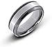 Classic Gold Plated Milgrain Comfort Fit 8mm Titanium Wedding Band