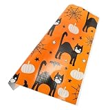Cabilock Halloween Mottoparty Transferfolie aus Polyurethan Orange zum