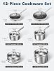Cooks Standard Fully Multi-Ply Clad Stainless Steel Pot & Pan Cookware Set #3
