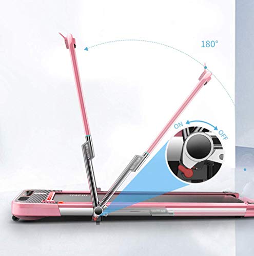 Caminadora plegable eléctrica compacta y silenciosa miniatura 4