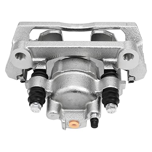 Image of Detroit Axle - Rear Brake Kit for 2005-2018 Dodge Ram 1500 2004-2009 | Durango 2007-2009 Chrysler Aspen Disc Brake Caliper w /Bracket Ceramic Brake Pads w /Hardware Replacement