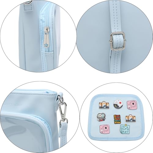 Image of Mini Ita Crossbody Purse, Pin Display Small Shoulder Bag For Anime