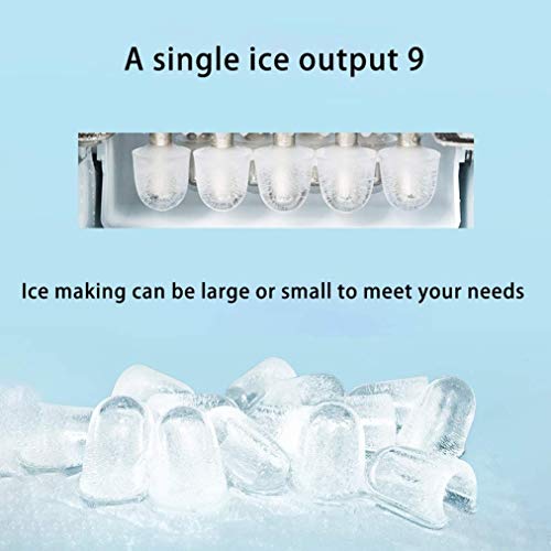 Fabricadora de hielo portátil con función autolimpieza miniatura 5