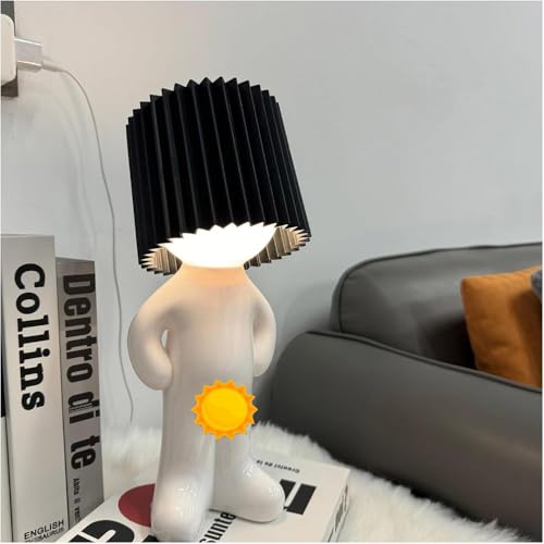 Shy Boy Table Lamp,A Little Shy Man Creative Lamp,Creative Small Night Light Led Plug-In Table Lamp,Small Night Lights Home Deco