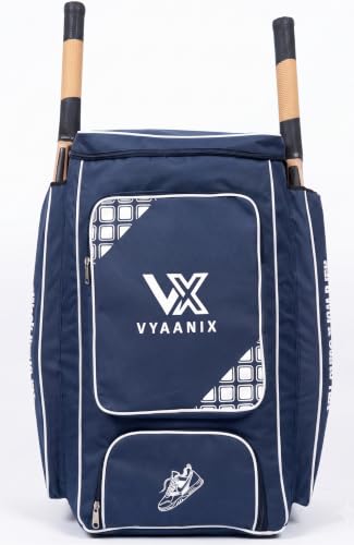 Image of Cricket Kit Bag with Backpack Straps (Navy)