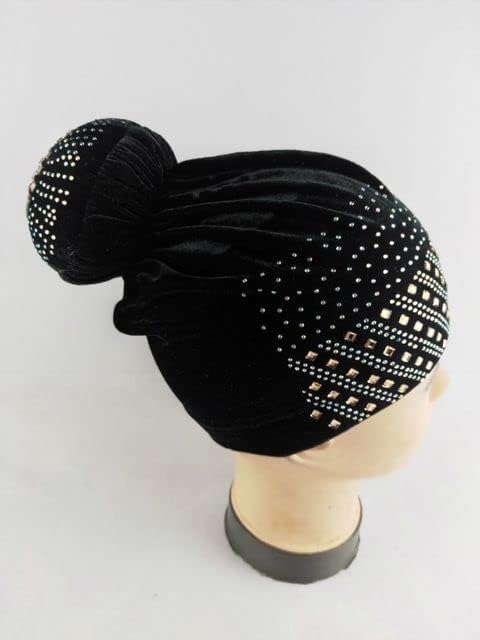 MSBRIC - Gorros de terciopelo para mujer, color 1933