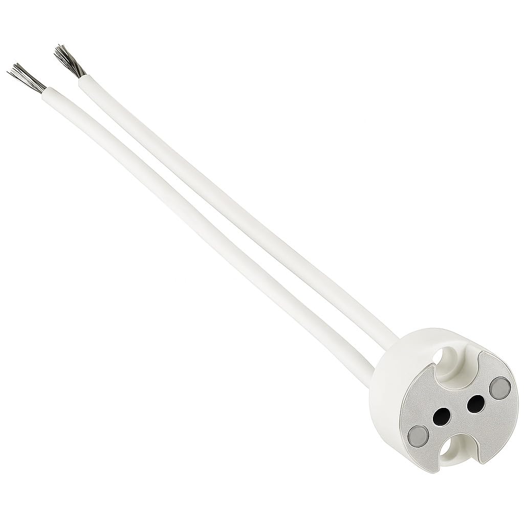 NCC-Licht 50x GU5,3/G4/G6,35 Fassung Keramik LED Halogen mit Kabel