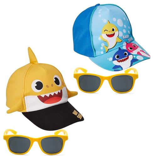 Casquette ajustable garçon 2-4 ans avec lunettes de soleil anti-UV Nickelodeon