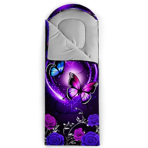 Bolsa de dormir para niñas, mujeres, niños, hombres y adultos Tuzaovy en color Butterfly2513 miniatura 2