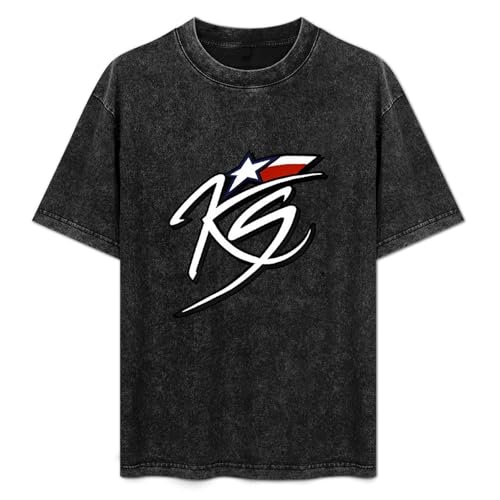 Kevin Schwantz T-Shirt Printed tee Graphic Top for Men Black Shirt M