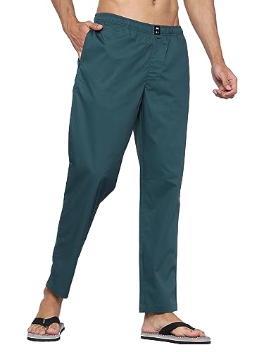Image of PB & J Stretch Cotton Regular Fit Pyjamas for men | Premium Cotton Lower Pajama Lounge Pants for Men