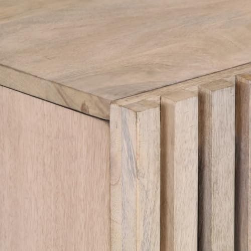 Armario para lavabo de baño de 62x34x58 cm con mango de madera maciza 8