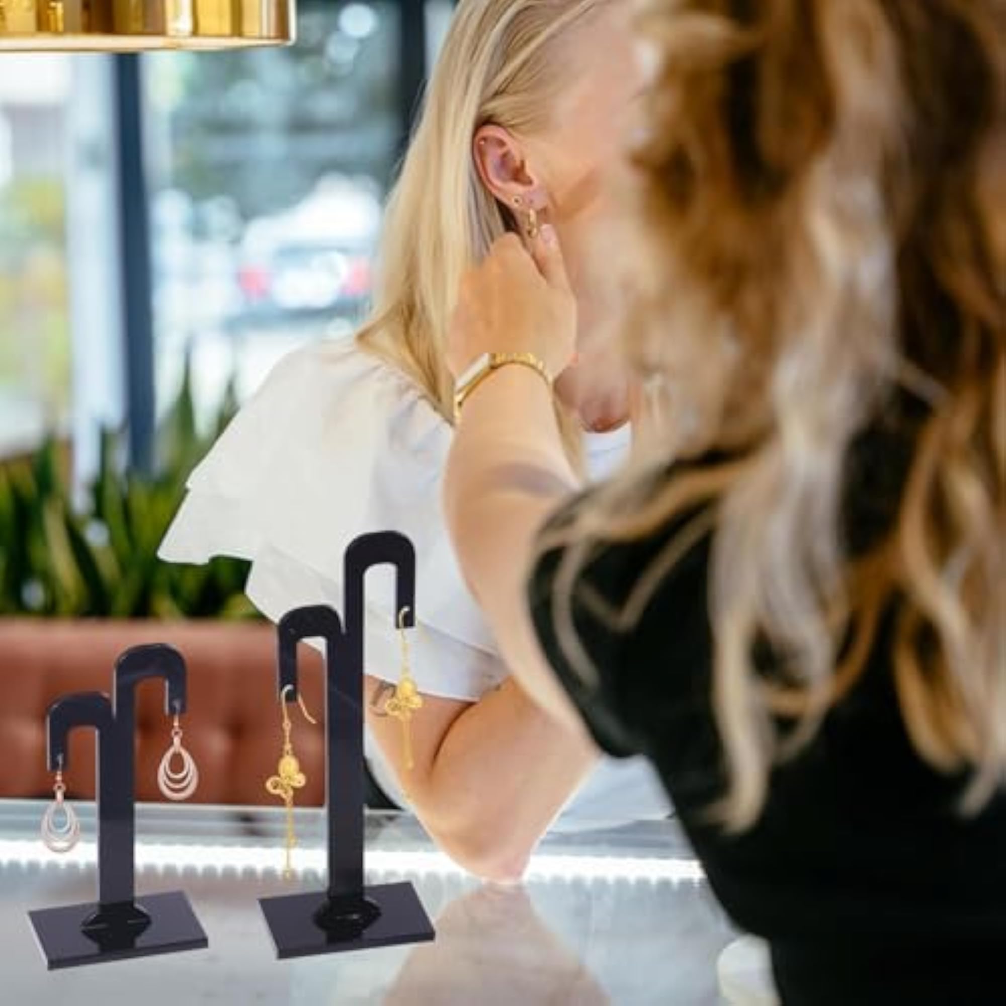 Tree Shaped Acrylic Earring Display Rack