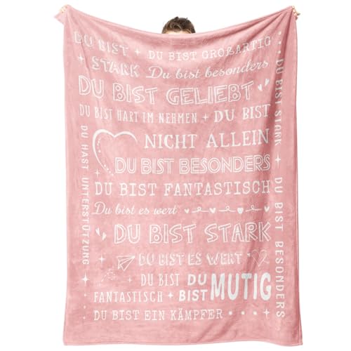 Juratar Geschenke für Frauen Männer, Personalisierte Decke...