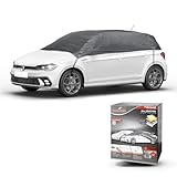 Praktische Features der Garage - Die Abdeckplane Auto Winter ist auch für den Langzeitgebrauch geeignet (Tipp: Auto Abdeckplane regelmäßig vom Auto nehmen, lüften und trocknen - dauerhafte Feuchtigkeit verringert die Lebensdauer der Autogarage Abdeckung). Für die Lagerung der Auto Abdeckung winterfest empfiehlt sich die mitgelieferte Aufbewahrungstasche, so bleibt die Auto Plane ein zuverlässiger und treuer Begleiter