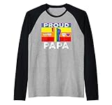 Photo Gallery proud papa lgbtq rainbow flag father lgbt pride month maglia con maniche raglan Photo Gallery proud papa lgbtq rainbow flag father lgbt pride month maglia con maniche raglan