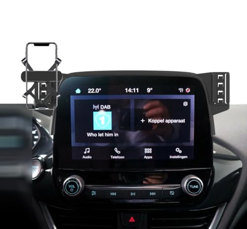GXQKHFA Support de téléphone de Voiture Compatible avec 2017-2024 Ford Fiesta St MK8 /Puma MK2 (for 2017-2024 Fiesta MK8/2020-2024 Puma MK2)