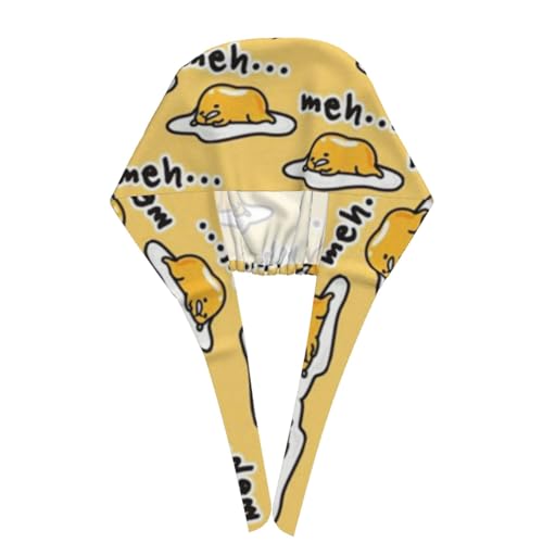 Image of Cute Pug Dog Print Working Cap Scrub Cap with Sweatband,Adjustable Fashion Bandage Tie Back Hat Headwear for Women Men