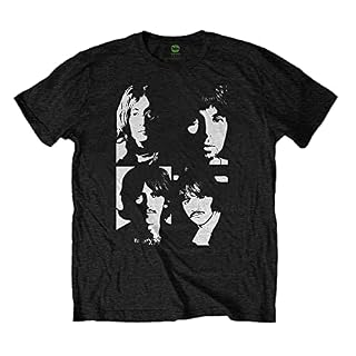 The Beatles – T-shirt Back In The USSR en Coton pour Adultes Unisexe - Les Beatles, Paul McCartney, John Lennon, RIngo Starr, George Harrison