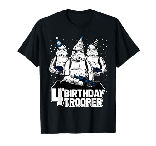 Cadeau Anniversaire 4 Ans Star Wars Stormtrooper T-Shirt Original