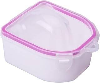 Beavorty 2 Peças De Paletes De Plástico De Enfermagem Bandeja De Serviço De Plástico Tigela Para Imersão Acessórios De Cuidados Com As Unhas Tigela De Arte De Unhas Tigelas De Imersão De