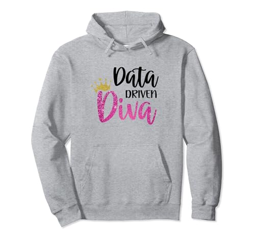 Data Driven Diva - swag for Science of Reading Teacher Sudadera con Capucha