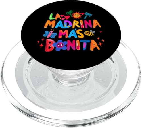 La Madrina Mas Bonita Godmother Gifts For Women Heart PopSockets PopGrip per MagSafe