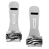 Ginnasta USA Zebra Hook Loop Gymnastics Dowel Grips for Ladies/Girls Regular Width