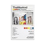 DAXXIN Thursday Album Cover Canvas Posters for Room Aesthetic Gift Unframe:12x18inch(30x45cm)