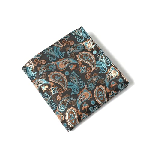 Image of Men's Tie Set with Pocket Square and Cufflinks | 100% microfiber; tie 59 x 3.15 in; square 10 x 10 in; gift box included