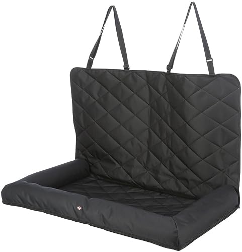 Trixie Autositz-Auflage doppelt 95 × 10 × 50 cm schwarz